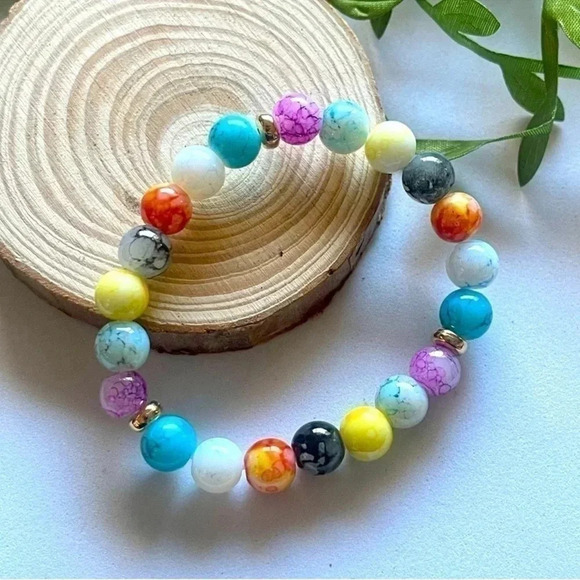 Chakra Beaded Bracelet - Picture 3 of 7